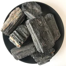 500g natural black tourmaline stone unpolished raw ornaments feng shui energy NATURAL Black TOURMALINE CRYSTAL STONE ORIGINAL