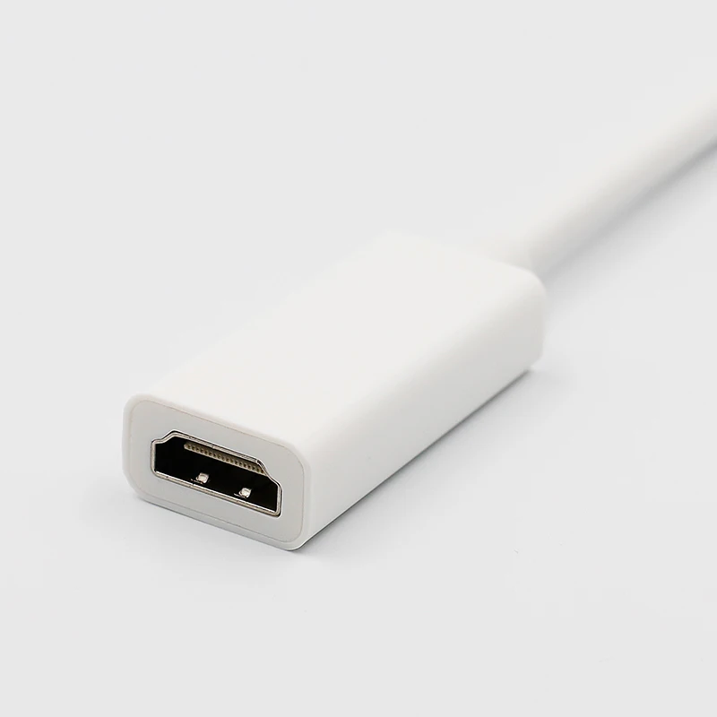 Мини кабель DP-HDMI конвертер адаптер мини дисплей порт Дисплей порт Адаптер DP к HDMI для Apple Mac Macbook Pro Air notebook