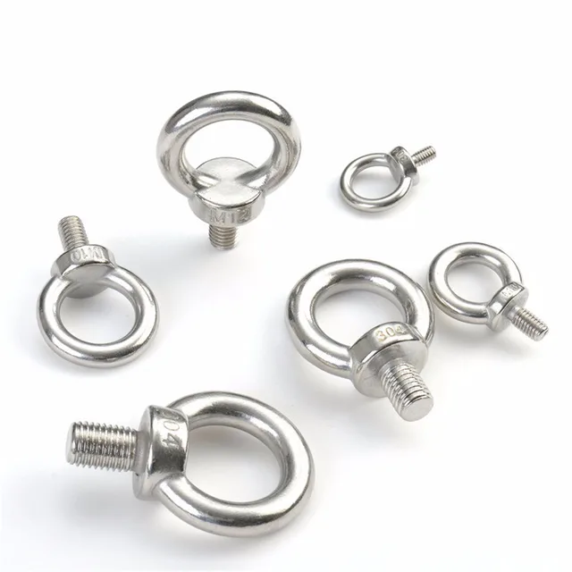 10 pcs M3 M4 M5 M6 M8 Baut Mata Stainless Steel Kelautan 