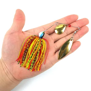 

1pc Metal Sequins Fishing Lure wobbler Lures Spinners Spoon Artificial Bait Spinnerbait 16g 17g 19g For Pike Fish Tackle