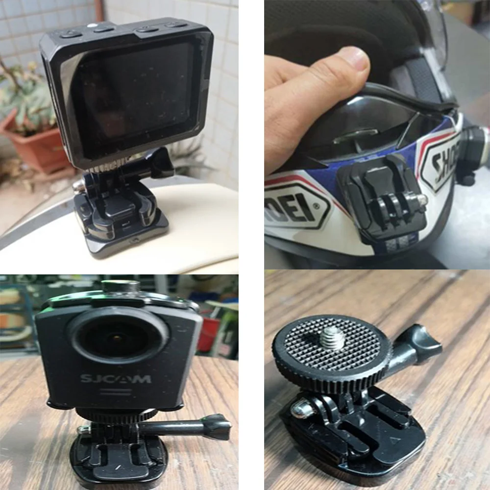 2 шт./pac Go pro Аксессуары для штатива для GoproHero7 6 5 Sj4000 SJ8pro Sj9 Yi 4k DJI OSMO аксессуары для экшн-камеры