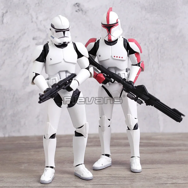 

Star Wars Series SHF Figures Clone Trooper PHASE I / PHASE II PVC Action Figure Boxed Collectible Model Toy