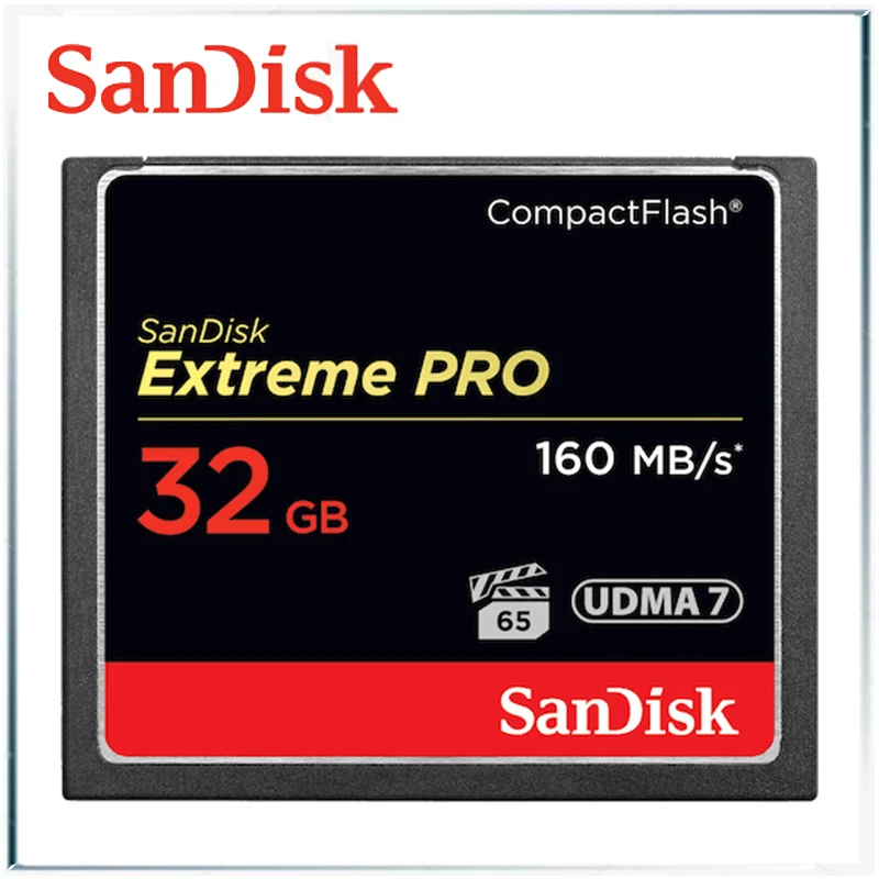 Sandisk extreme pro compactflash карта памяти sd компактная флеш cartao memoria 256 ГБ placa de video business|Карты