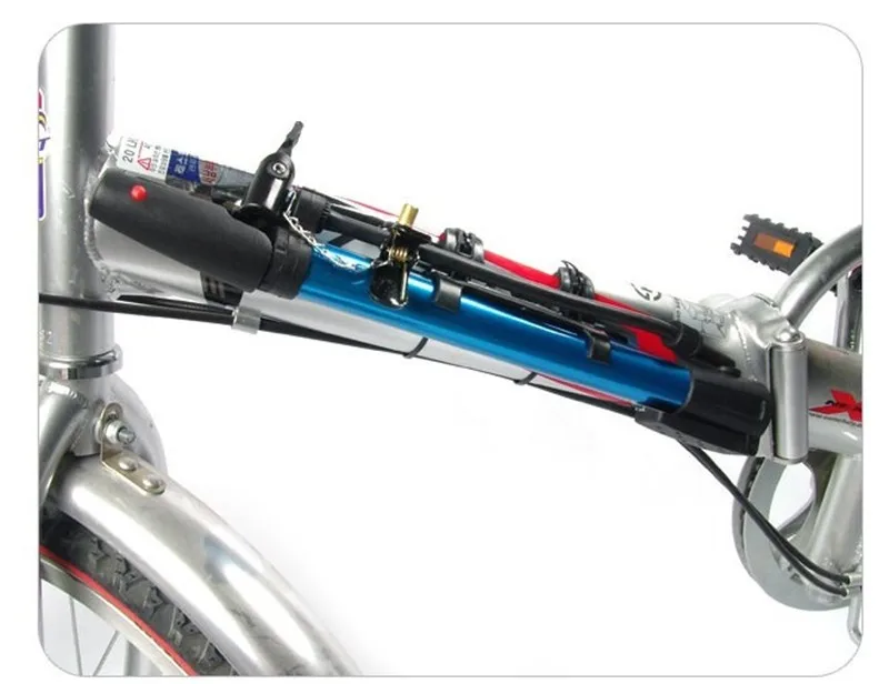 Мини портативный велосипедный насос из алюминиевого сплава для горного велосипеда, велосипедный насос для шин, воздушный насос высокого давления R0014