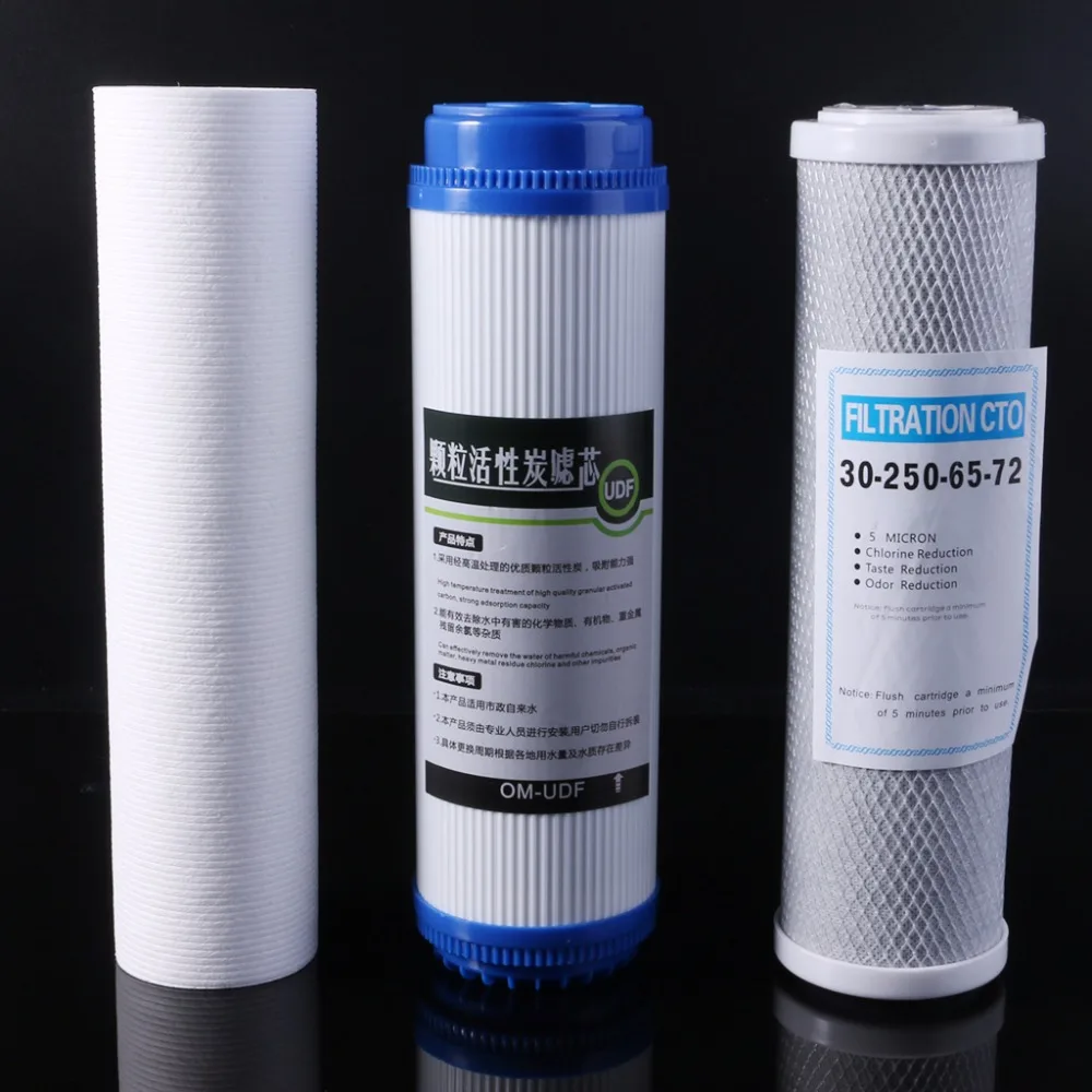 

Replacement 10inch Water Purifier Filter Cartridge Set Strainer Pre-filter Elements Water Filter Parts