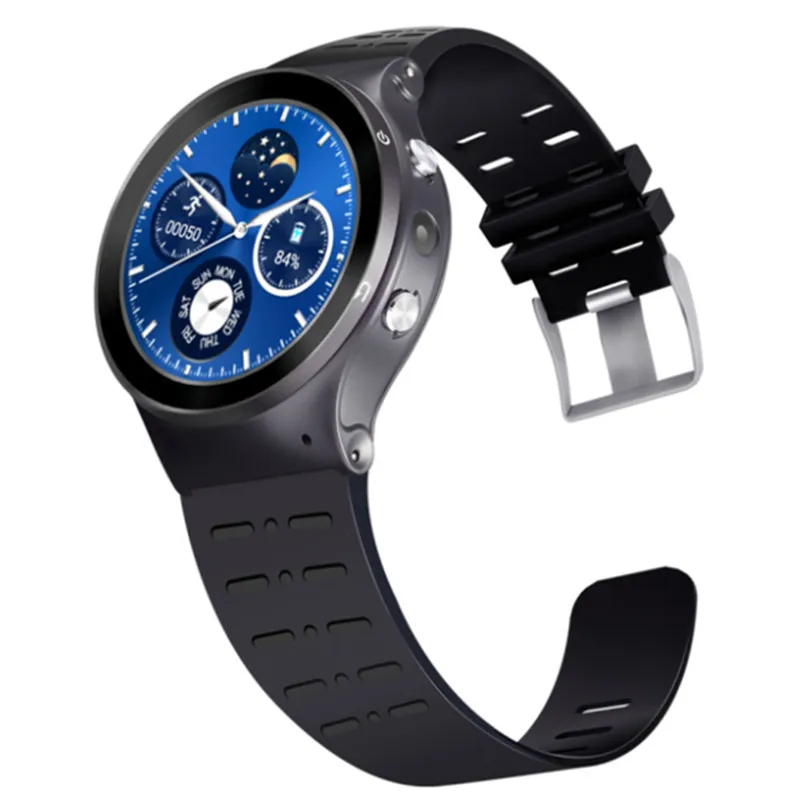Android 5.1 smart watch phone quad-core CPU independent system sports WiFi Internet access GPS video HD camera bluetooth card