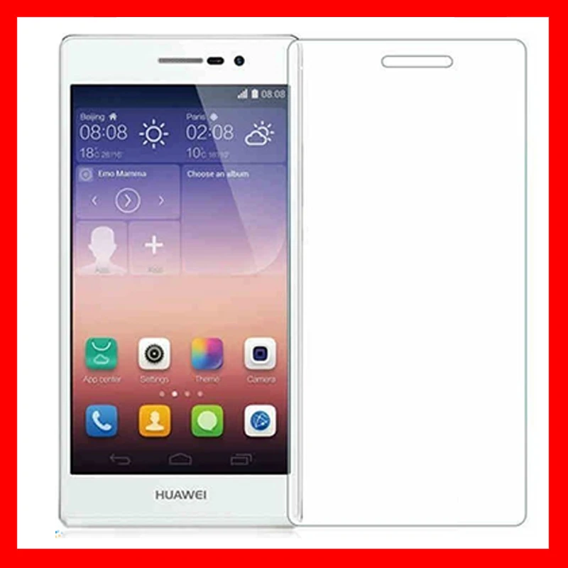 2.5D Закаленное стекло для Huawei Ascend P7 9H Высокое качество Взрывозащищенная защитная