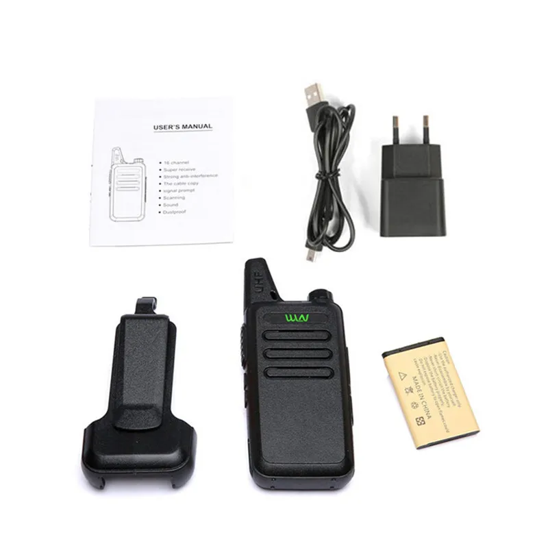 4Pcs WLN Kd-C1 Mini Walkie Talkie Portable Wireless Radio Silm Handheld KDC1 C2 Two Way Radio Transceiver HF Ham Radio Station 4Pcs WLN Kd-C1 Mini Walkie Talkie Portable Wireless Radio Silm Handheld KDC1 C2 Two Way Radio Transceiver HF Ham Radio Station