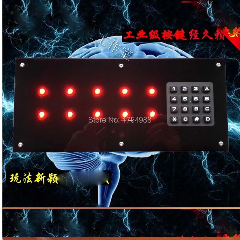 

memory teamwork game props intelligence machine Time memory shorthand panel organ Takagism game real life room escape game