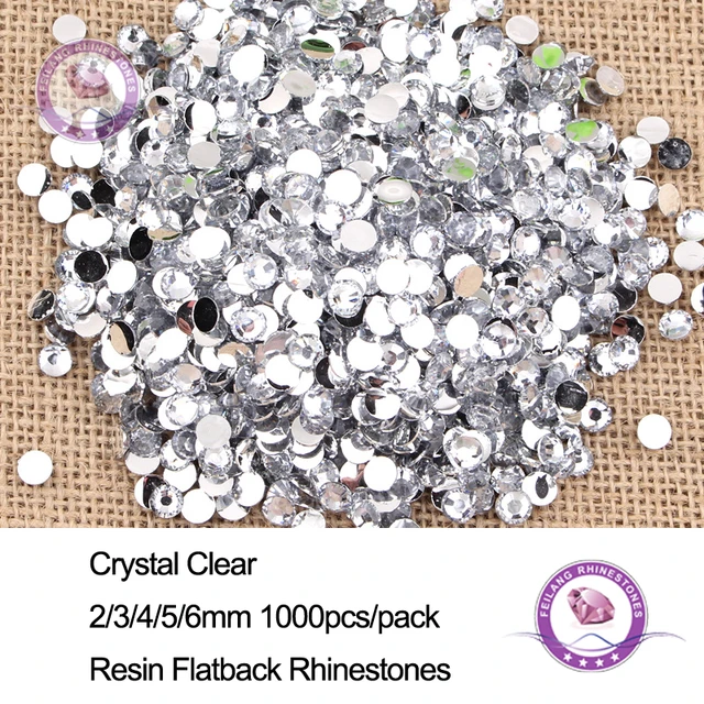 Flat Back Rhinestones Crafts  Stones Clothes Decorations - Resin Flat Back  Non - Aliexpress