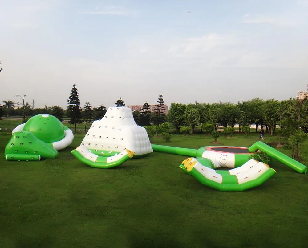 High Quality  float inflatable water pool toy  inflatable iceberg (4)