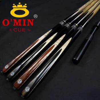 

High-end Excellent Handmade CHAMPION 3/4 Piece Snooker Cue Kit with Case with Extension 9.8mm Tip Snooker Stick Billiards Stick