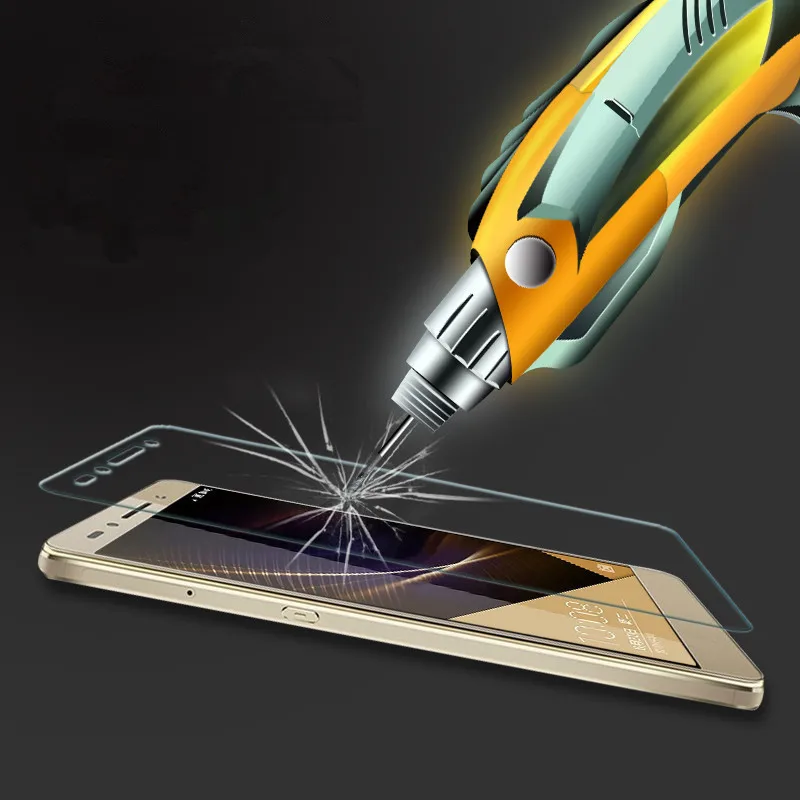 2.5D Премиум Закаленное стекло протектор экрана для Huawei P6 P7 P8 P9 P10 Lite 2017 Honor 6 7 8 9 3X 3C 4A
