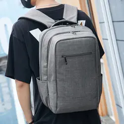 2019 большой для мужчин тетрадь рюкзаки дышащий Оксфорд материал плеча рюкзак сумка для ноутбука пара ежедневно школьный