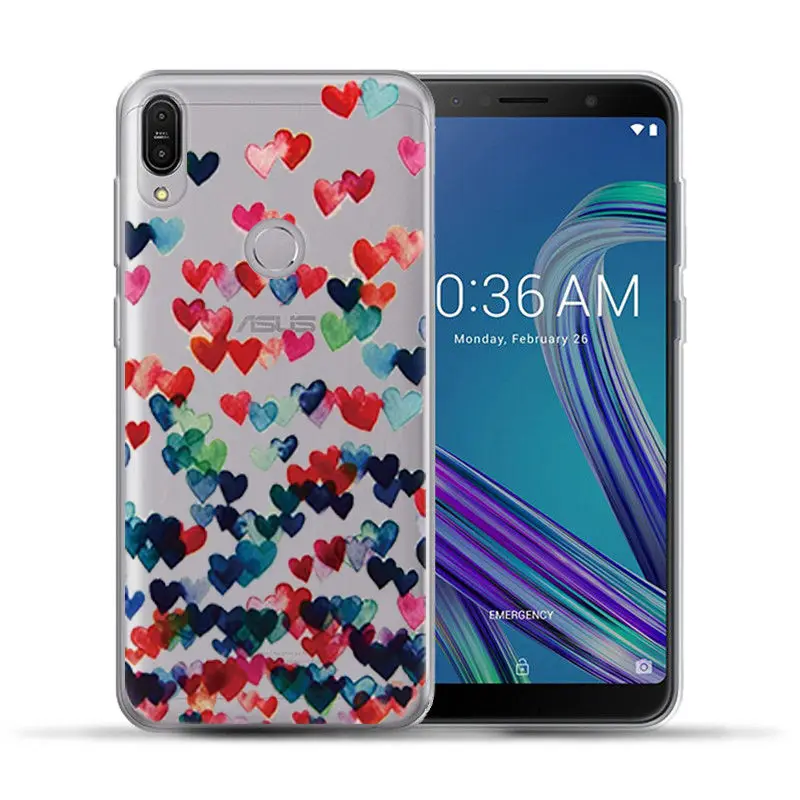 For ZC520TL ZC554KL ZE620KL TPU Fundas Clear TPU Cover for ASUS ZA550KL ZB501KL ZB602KL Back Silicone Protective Case (2)