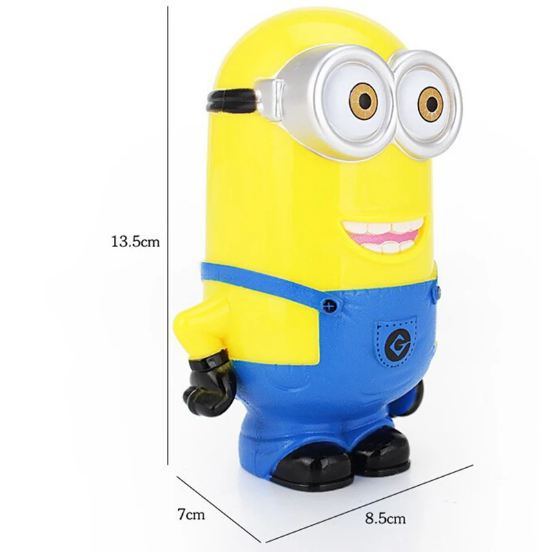 Миньоны милые 3D Мультяшные фигурки копилка сберегающая монета хуча Пенни