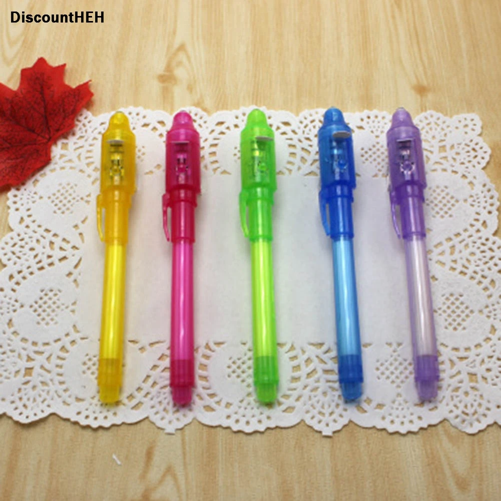 

1Pcs Creative Magic Light Combo Stationery Invisible Ink Pen Popular School Supplies Student Gifts