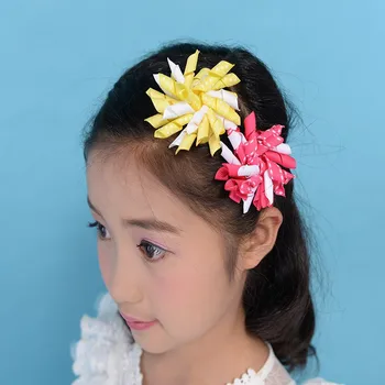 

50 BLESSING Boutique Good Girl Costume 2 " Corker Hair Bows / Clip Custom