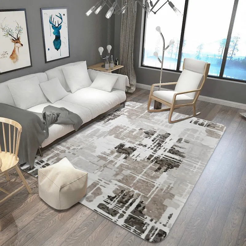 

Europe Texture Carpet Soft Velvet Bedroom Carpets Home Decor Floor Rugs For Living Room Sofa Coffee Table Floor Mat Study Rug