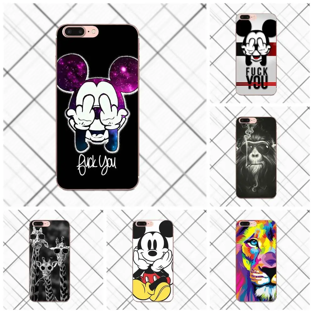 

Tpwxnx For Huawei G8 Honor 5C 5X 6 6X 7 8 9 Y5II Mate 9 P8 P9 P10 P20 Lite Plus 2017 Soft Rubber Phone Case Funny Animals