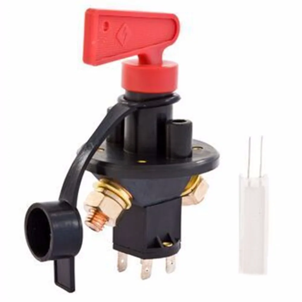 Автомобильный ралли 4 клеммный изолятор аккумулятора Master Power Cut Death Switch Kit Type FIA