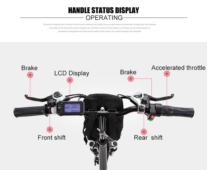 Clearance 26inch electric bicycle 21 speed mountain bike assisted ebike folding frame li-ion battery powerful motor 80km range electricty 22