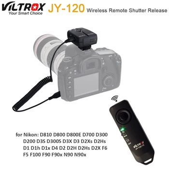 

Viltrox JY-120 Wireless Camera Shutter Release Remote Control for Nikon D810 D800 D700 D300 D200 D5 D4 D4X D3S D3 D2 D1 DSLR