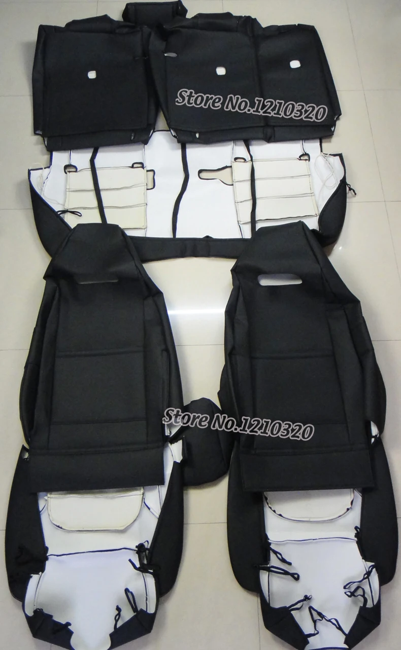 Car leather seat cover set  (1)