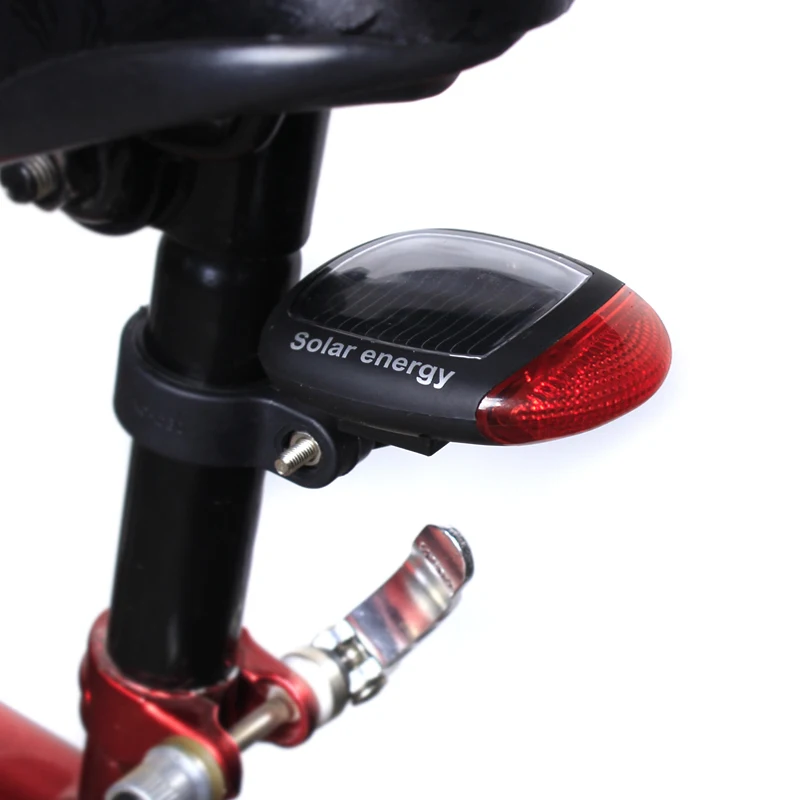 

Solar Energy Charged Bike Bicycle Rear Light Range 10M MTB Mountain Bike Bicycle Seatpost Taillights Bicycle Lights Accessories