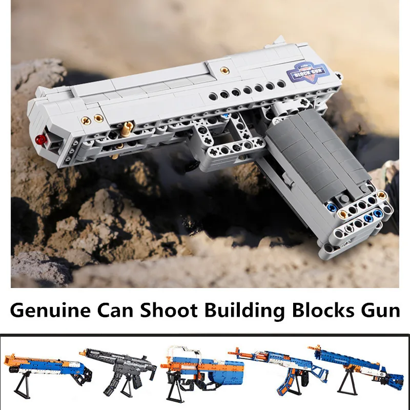 

Desert Eagle Pistol Gun With Bullets Boy Technic Building Blocks Toys Weapons Model Bricks Birthday Christmas Gifts For Children