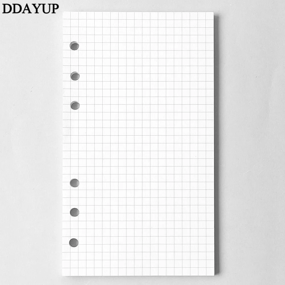 A5 A6 Блокнот с отрывным листом заправка спираль Биндер внутренняя страница дневник еженедельник ежемесячный планировщик сделать список линия точка сетка внутри бумаги