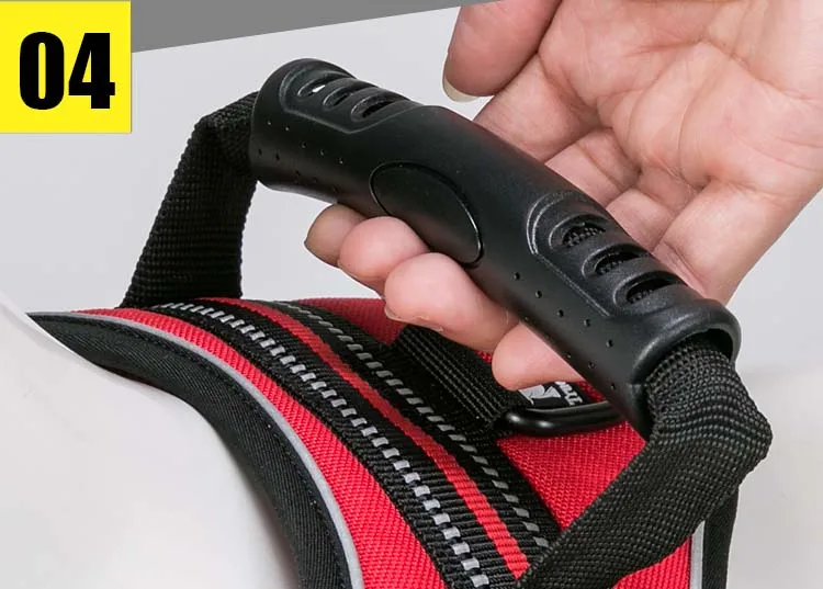 Truelove Large Small Soft Dog Harness Vest Nylon Sturdy Handle Removeable Pad Pet Harness Dog Vest Training Harnesses For Dogs (9)