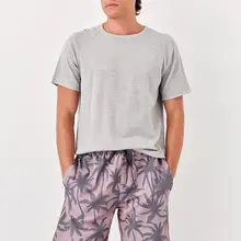 Trendyol коричневые мужские новые шорты с принтом TMNSS19QA0215