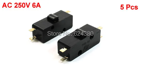 

Cherry Arcade Push Button Miniature Micro Switch E-Switch SPDT 1 NO 1 NC 6A 250V AC KW2-0Z Discount x 5 Pcs / Lot