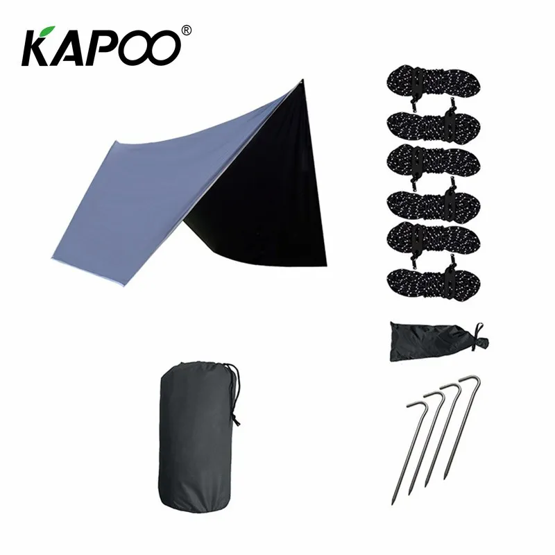 

280*360cm Portable Outdoor Leisure Hammock UV Protection Waterproof Hammock Cloth Outdoor Camping Hammock Essential