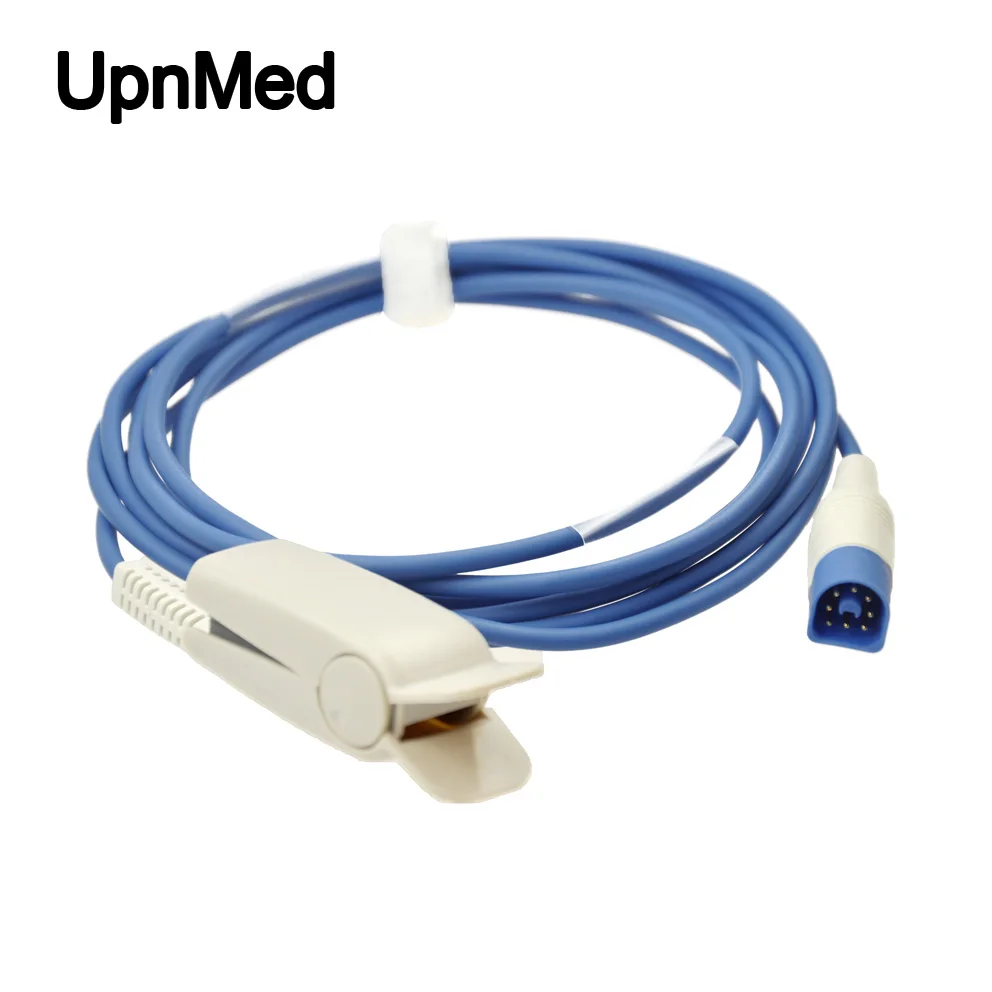 Compatible Goldway G30 8pin adult finger clip pulse oximeter Spo2 sensor 2.8m | Красота и здоровье