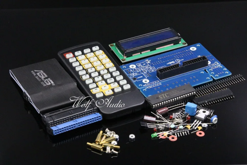  DIY CDROM DVD-ROM CONTROLLER KIT WITH REMOTE IDE ROM Audio Player Controller Kit