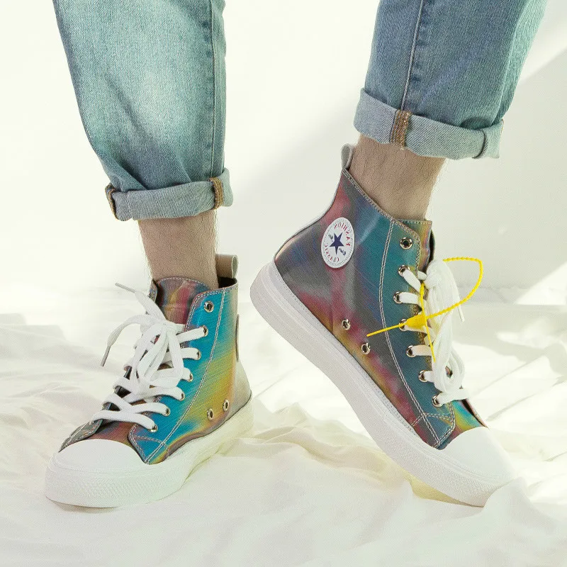 

High Band Canvas Platform Shoes Woman Women Leisure Sneakers Tenis Sapatos Feminino Casual Zapatos De Mujer Tacon Schoenen Vrouw