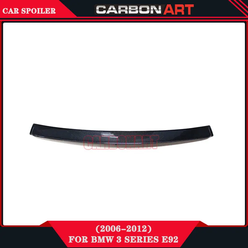 

For Bmw 3 Series E92 Carbon Fiber Wing Roof Spoiler Auto Tuning Car AC Design Glossy Coupe E92 335i 330i 325i 320i 318i