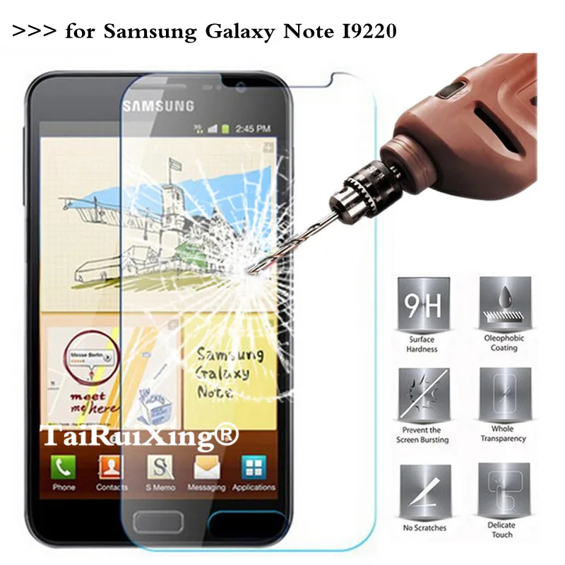9H 2.5D 0 26 мм Закаленное стекло протектор экрана для Samsung Galaxy Note 1 N7000 7000 I9220 9220