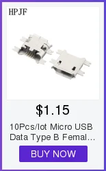 10 шт. мини usb Тип B Женский 5 Pin SMT SMD Shen плата гнездо разъема ПП