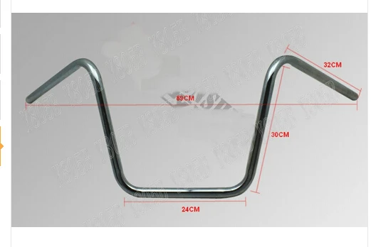 Хромированный мотоцикл 1 &quot25 мм руль для Suzuki Boulevard C50 Volusia 800 C90 M109R C109 Marauder M50|bar bar|bars
