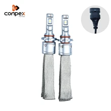Buy conpex 32w aluminum Car Headlight Bulbs LED 9005 high beam light for Buick Century Encore LeSabre Lucerne Dodge Journey Durango Free Shipping