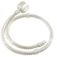 Посеребренные браслеты biagi цепи 100 шт/партия 16 см-23 см смешанный размер