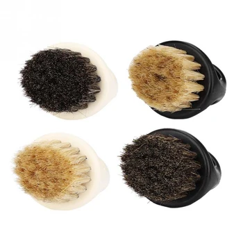 

1Pcs Portable Barber Beard Brushes Men Shave Brush Horse Bristle Plastic Face Cleaning Razor Brush