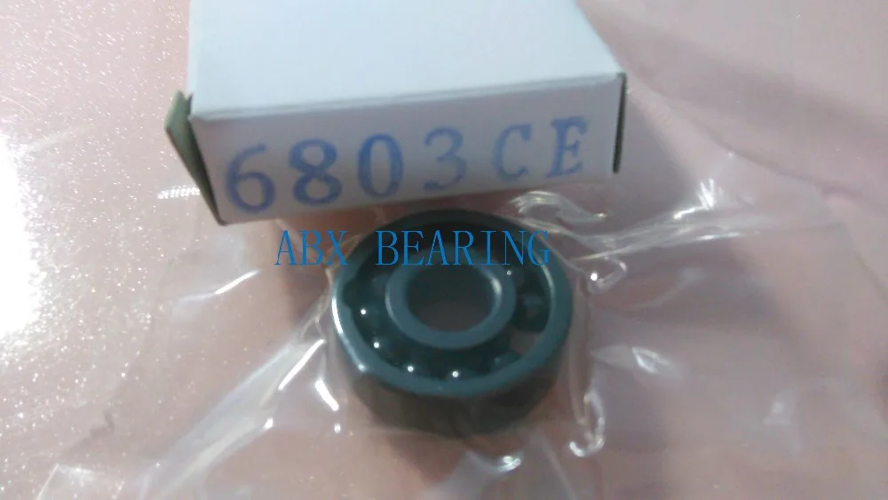 

6803 full SI3N4 ceramic deep groove ball bearing 17x26x5mm 61803 MT bearing, bike bearing