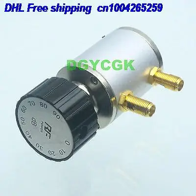 

EMS/ DHL 5pcs ADJ Variable Step Attenuator SMA female 2W 0-90dBi 90DB DC-6GHZ 50ohm RF 9-key Attenuator 22ra