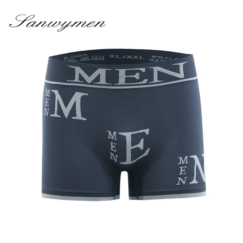 

Shorts Mens 4Pcs\lot Underwear Soft Boxers Cotton Boxer Solid Boxer Shorts Plus Size Boxers Underwear DY-013-002