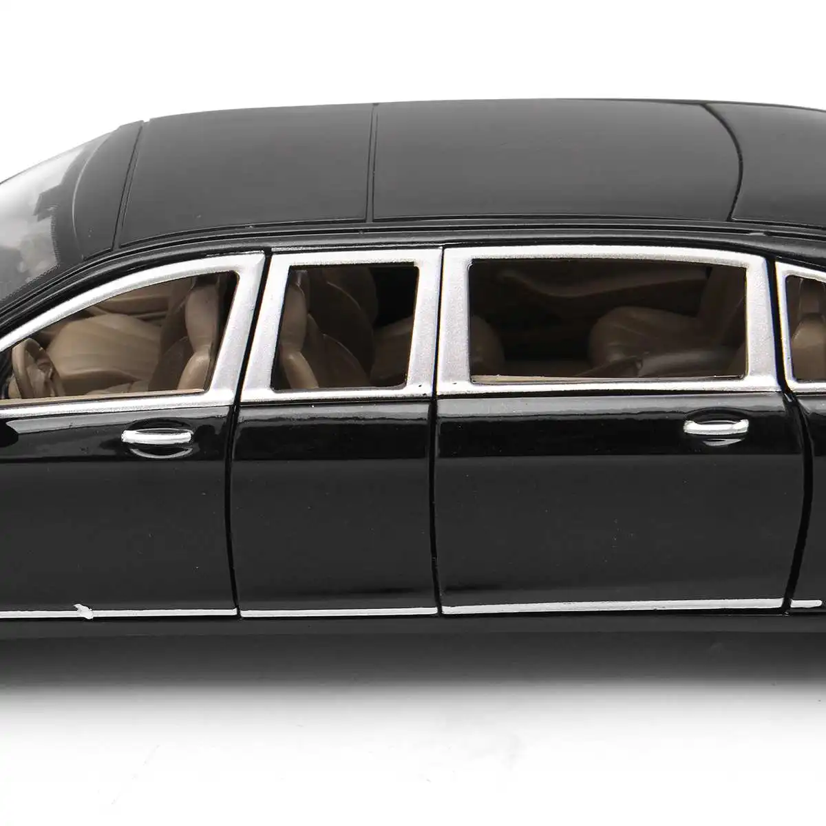 1:24 для Mercedes Maybach S600 люкс литая металлическая модель автомобиля игрушка для детей Рождественский подарок игрушка Коллекция моделей автомобилей