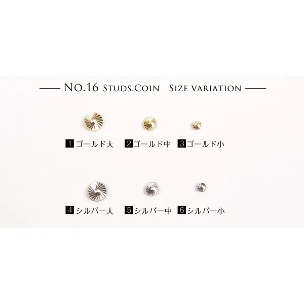 100pcs/pack Japan Korea Alloy Nail Art Parts Decorations Rivets Studs 3mm 4mm Screw Coin 3D DIY Metal Accessories Sticker Tools 4